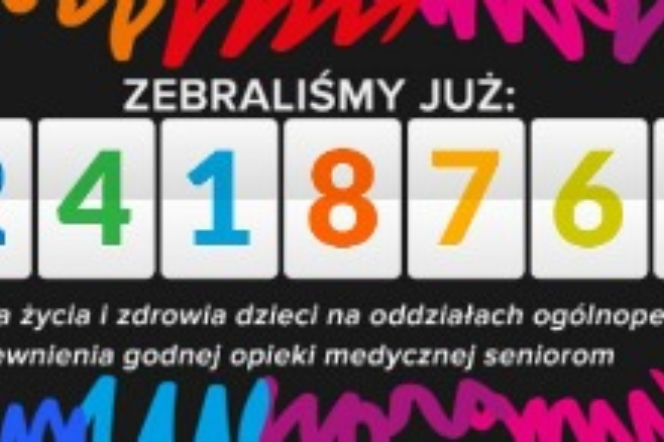 Aktualna kwota WOŚP 2017