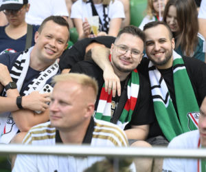 Legia Warszawa - Zagłębie Lubin: Zdjęcia kibiców
