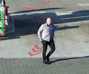 Katowice: Bezczelny złodziej samochodów został nagrany na stacji benzynowej. Rozpoznajesz go?