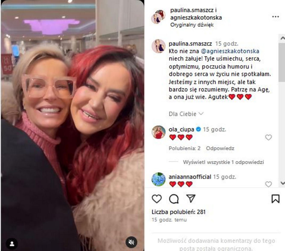 Tak balują "Królowe przetrwania". Paulina Smaszcz i Agnieszka Kotońska w niezłej komitywie