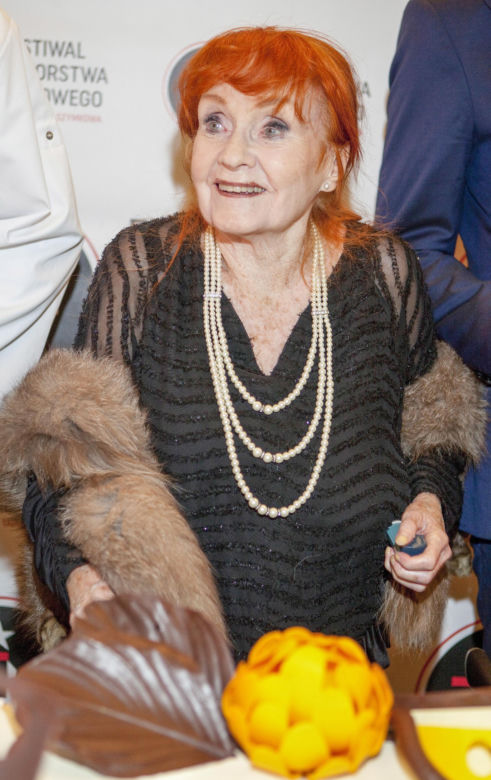 Barbara Krafftówna i jej skromny grób.