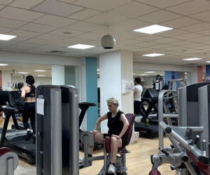 Joanna Scheuring-Wielgus na siłowni