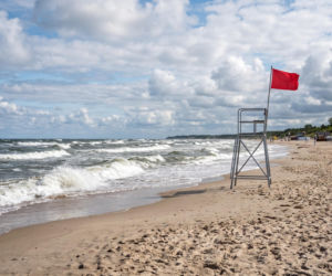 Sinice Chłopy 19.07. Czy w Chłopach można się dzisiaj kąpać? Flaga, warunki pogodowe