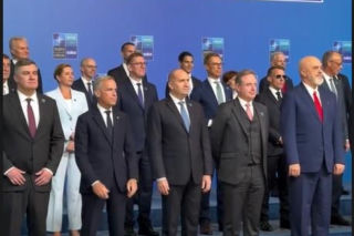 Nadia Długosz na szczycie NATO