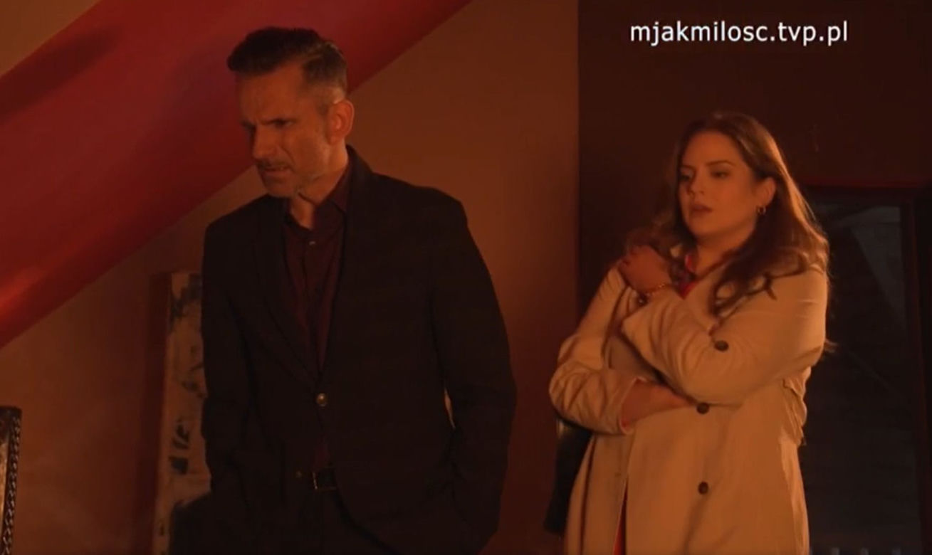 M jak miłość. Anita (Melania Grzesiewicz), Kamil (Marcin Bosak)