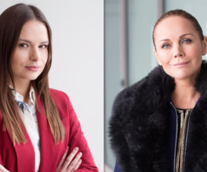 M jak miłość odc. 1367. Jola Kaczmarek (Monika Krzywkowska), Karolina Kubiak (Iga Górecka)