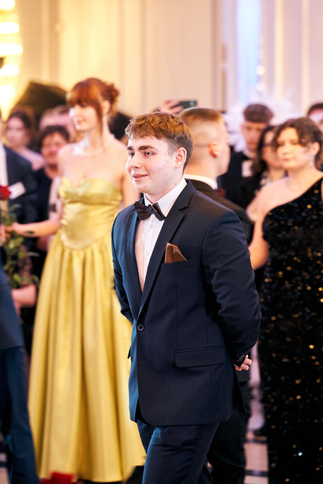 Studniówka siedleckiej Królówki 2026 - walc i polonez