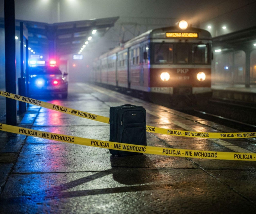 Alarm na dworcu w Żarach. 40-latkowi grozi 8 lat więzienia za pozostawioną walizkę