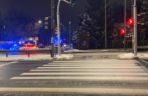 Pijany pieszy Ukrainiec, wbiegł pod auto na czerwonym świetle. Potrącony, trafił do szpitala
