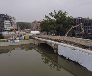Remont mostu Pomorskiego we Wrocławiu 