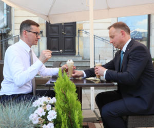 Mateusz Morawiecki i Andrzej Duda