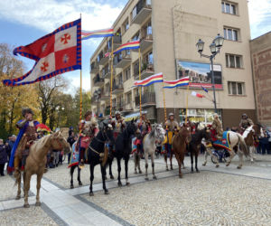 Wielka Parada Branickich w Białymstoku. Przejazd husarii