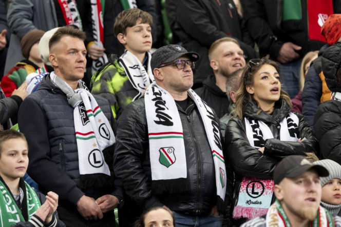 Legia Warszawa - Górnik Zabrze: Zdjęcia kibiców i zawodników z meczu 28. kolejki PKO BP Ekstraklasy
