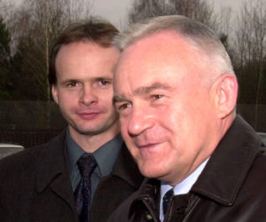 Leszek Miller z synem