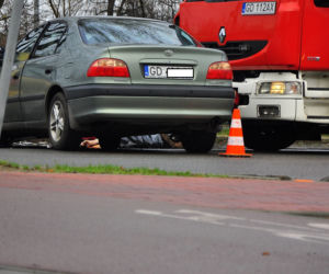 Śmiertelny wypadek w Nowym Porcie.