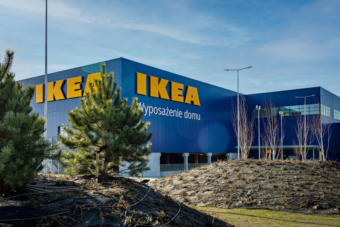 Sklep IKEA w Szczecinie przed otwarciem