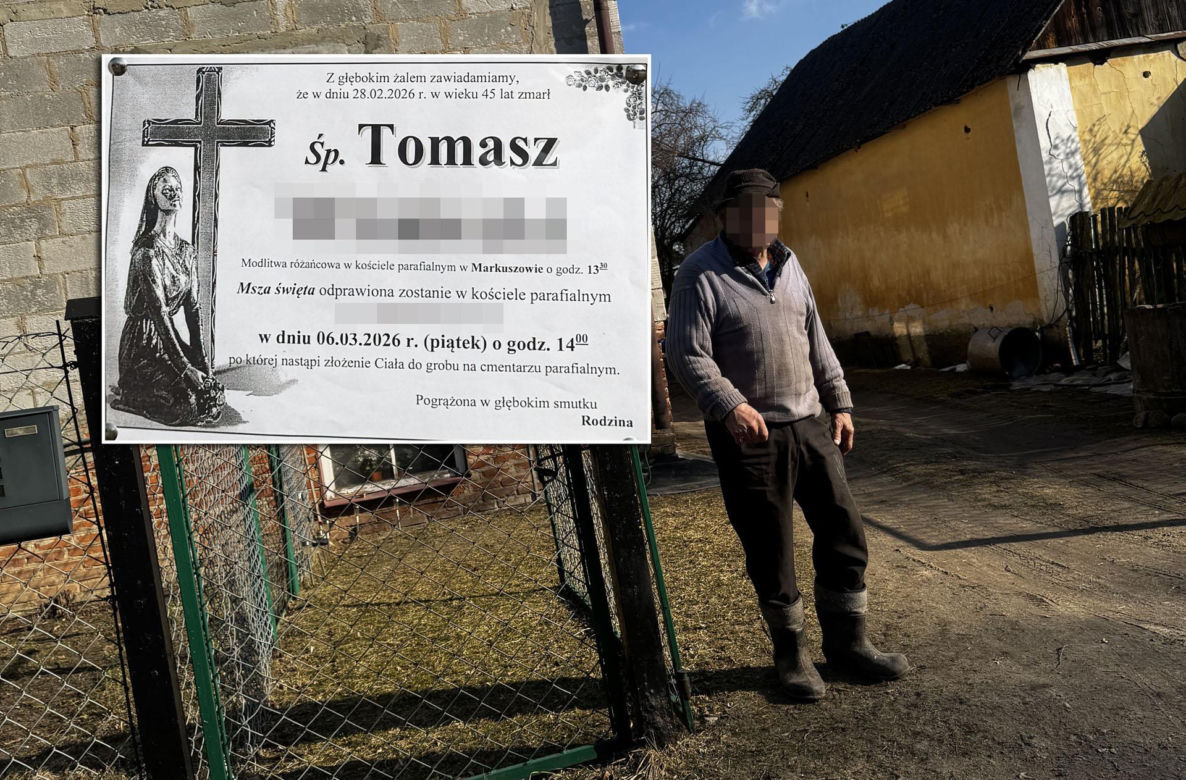 Tomasz wyszedł z domu w Boże Narodzenie. Tragiczny finał poszukiwań