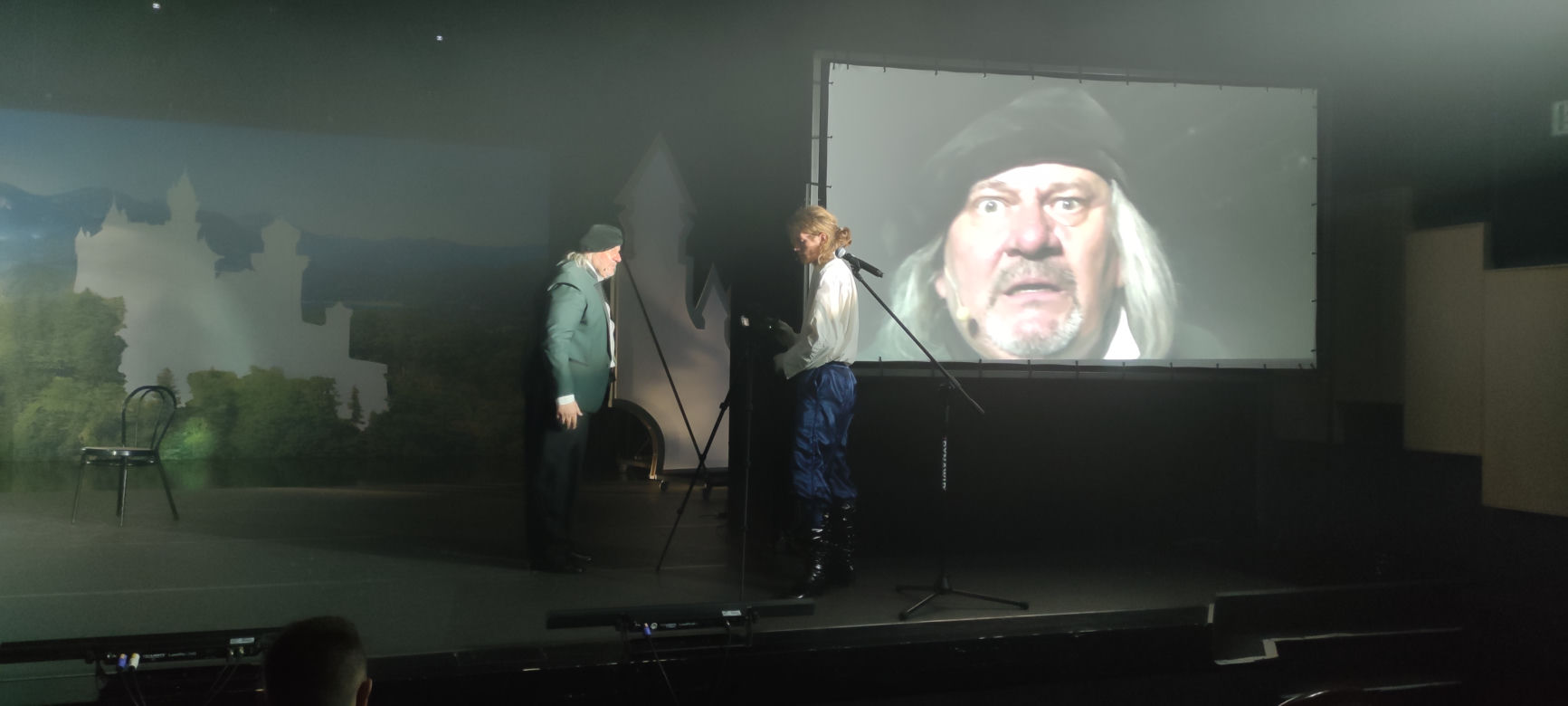 Fragmenty premierowego spektaklu "Ludwig"