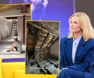 Aktorka pokazała zrujnowane mieszkanie w kamienicy. Musiała wymienić wszystko: dach, stropy, kominy