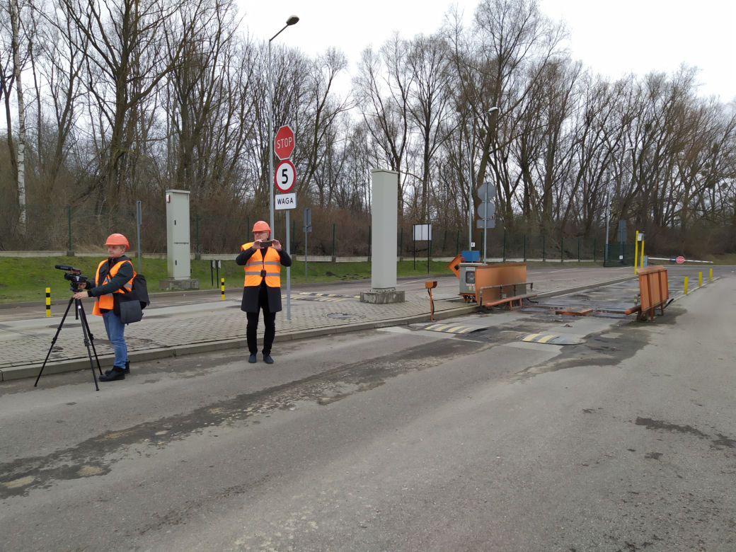 Przedstawiciele siedleckiego samorządu na wizycie w Spalarni ZUOK Białystok