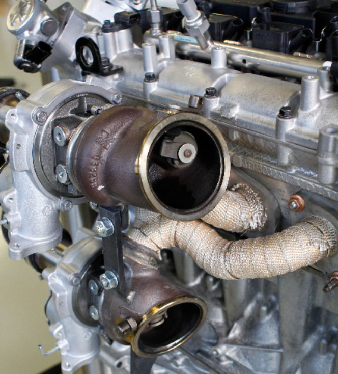 Volvo silnik 2.0 Drive-E 450 KM potrójne turbodoładowanie