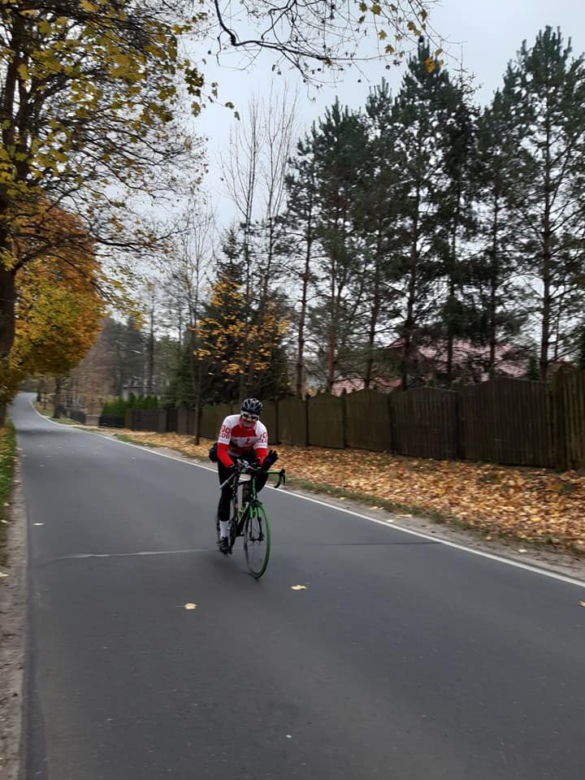Iławscy rowerzyści uczcili 11 listopada