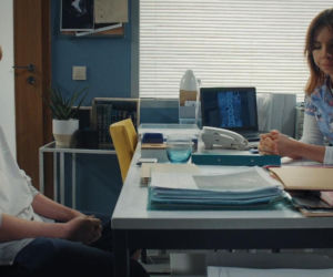 M jak miłość odc. 1916. Franek (Jarosław Śmigielski), Aneta (Ilona Janyst)