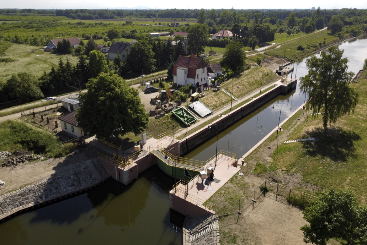 Kończy się remont śluzy Opatowice