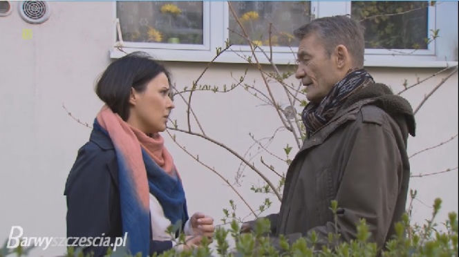 Barwy szczęścia po wakacjach 2015. Stefan Górka (Krzysztof Kiersznowski), Urszula (Bożena Stachura)