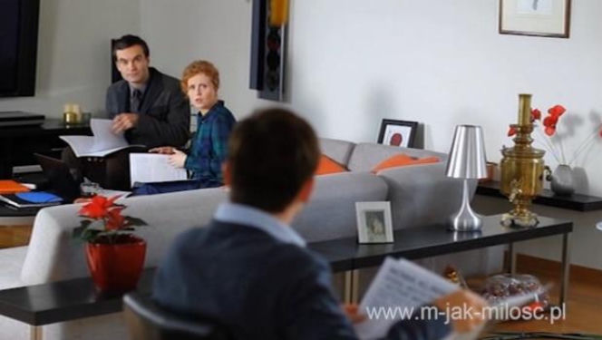 	M jak miłość. Chris (Mariusz Zaniewski), Ewa (Dominika Kluźniak)