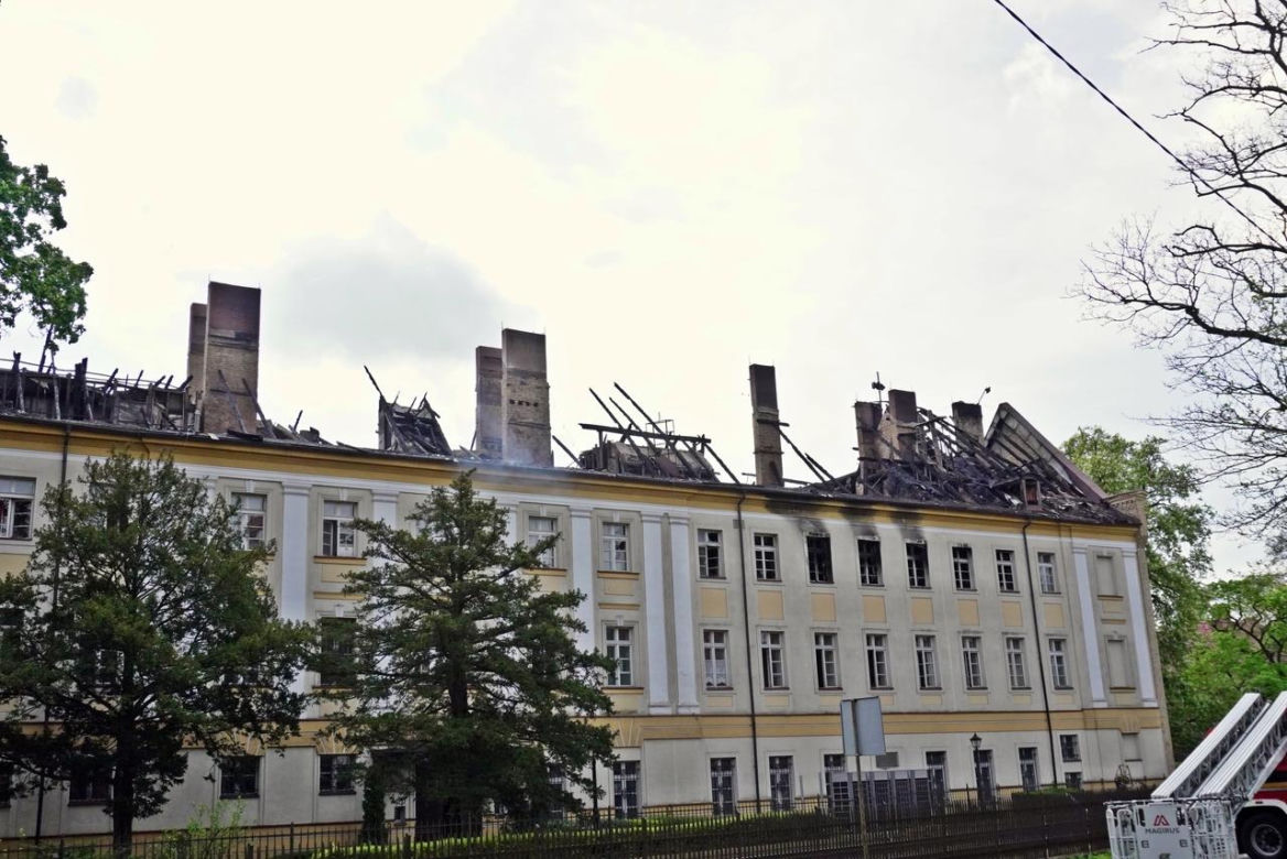 AJP po pożarze
