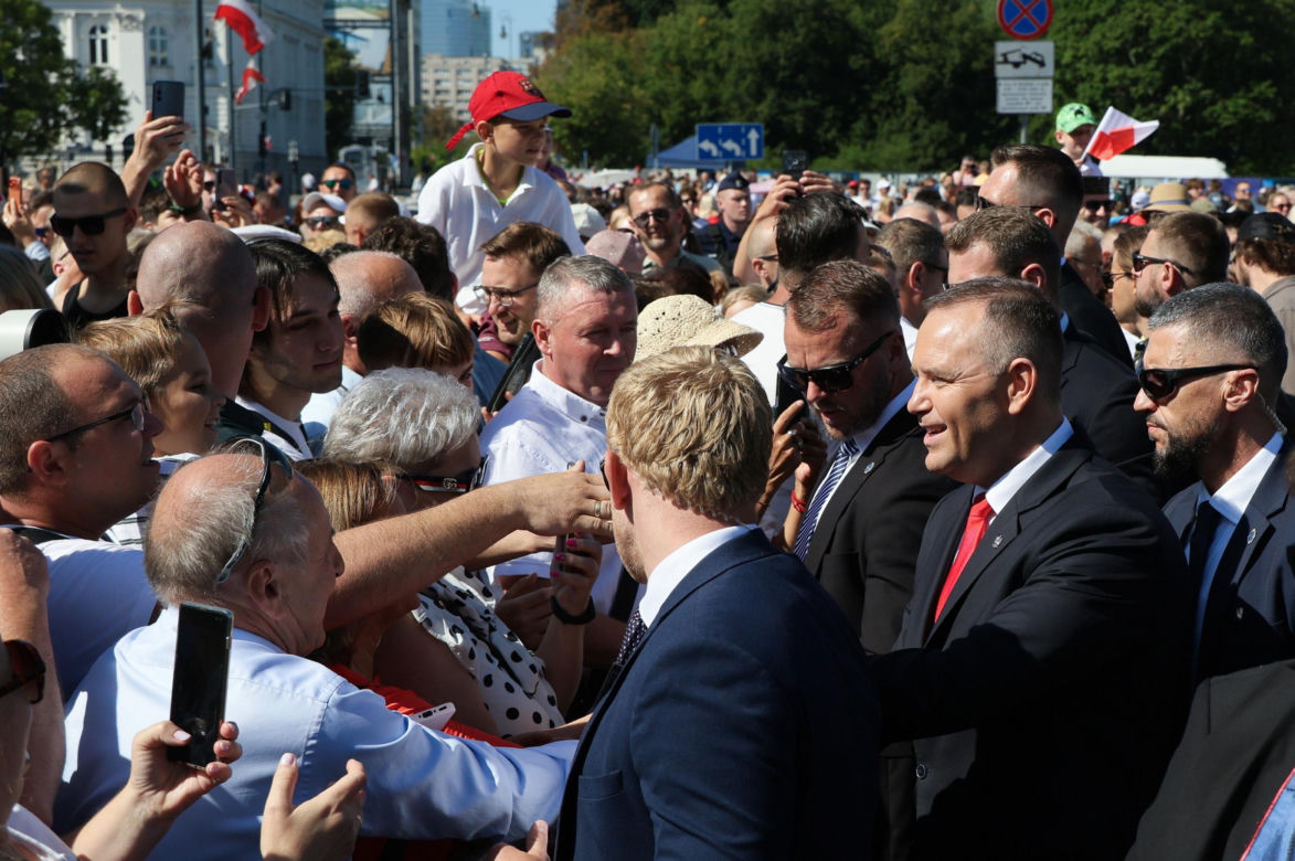 Wzruszenia 15 sierpnia na spotkaniu z Karolem Nawrockim