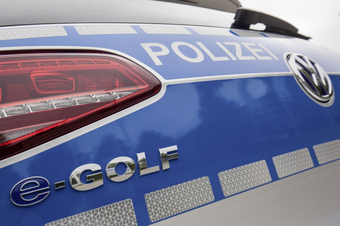Radiowóz Volkswagen e-Golf 