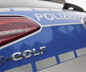Radiowóz Volkswagen e-Golf 