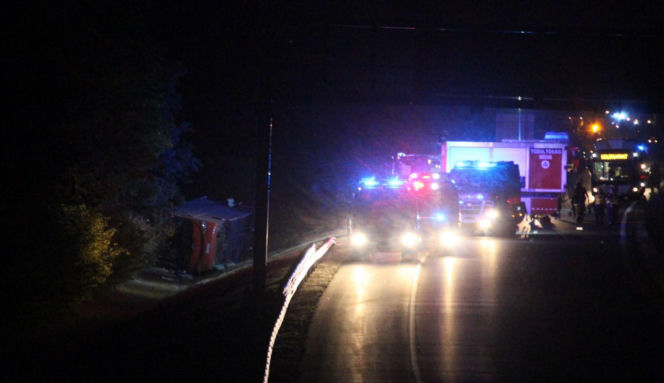 Wypadek polskiego autokaru na Węgrzech