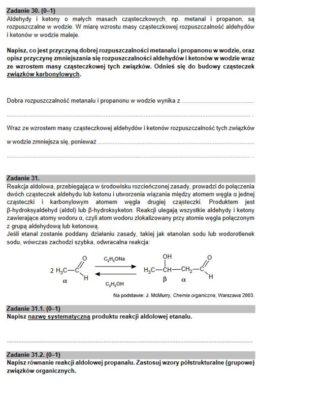 Matura próbna 2021: Co było na rozszerzonej CHEMII? Odpowiedzi i arkusze sprawdzisz TUTAJ