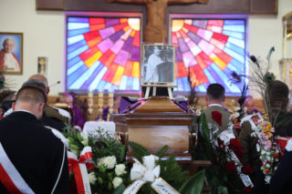 Pogrzeb księdza Stanisława w Grzęsce