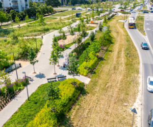 Park nad Południową Obwodnicą Warszawy w Warszawie