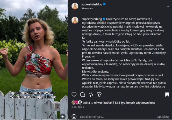 Afera działkowa SuperStyler
