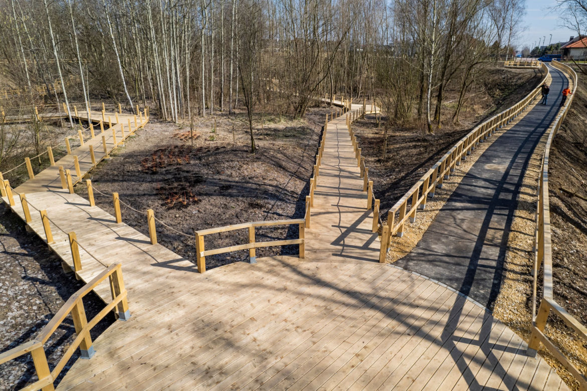 Zabrzański Geopark w Grzybowicach jest już prawie gotowy