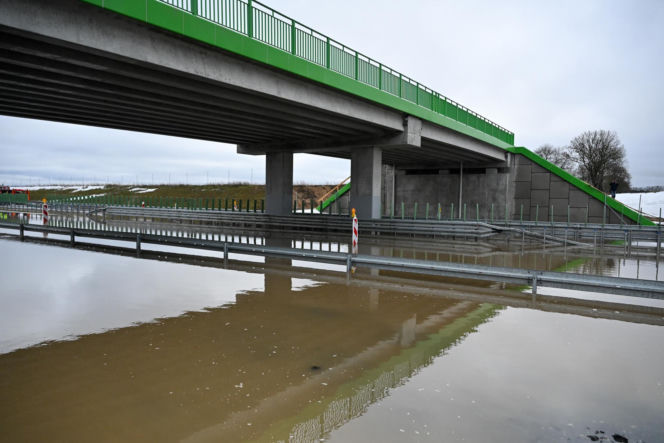 Karwice, zalana trasa S6