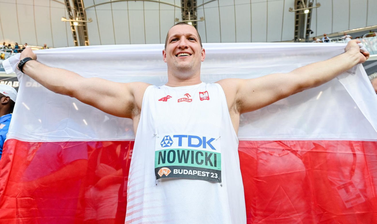 Wojtek Nowicki wicemistrzem świata