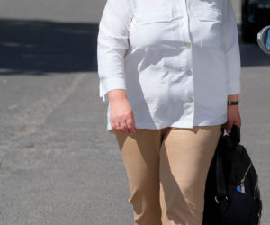 Beata Szydło na beżowo na Nowogrodzkiej u prezesa Kaczyńskiego