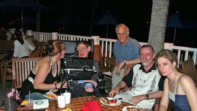 Stephen Hawking na wyspie Epsteina! Zdjęcie w sieci