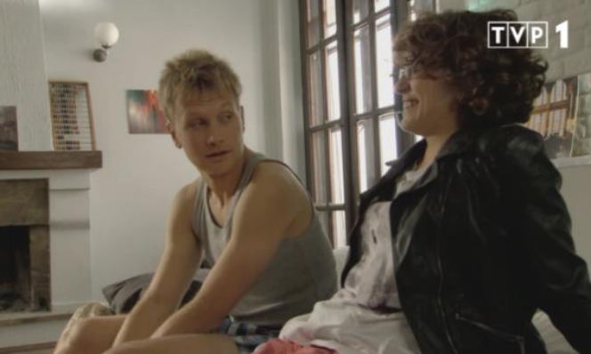 KOMISARZ ALEX 2, odc. 22. Ola (Aleksandra Hamkało), Marek Bromski (Jakub Wesołowski)