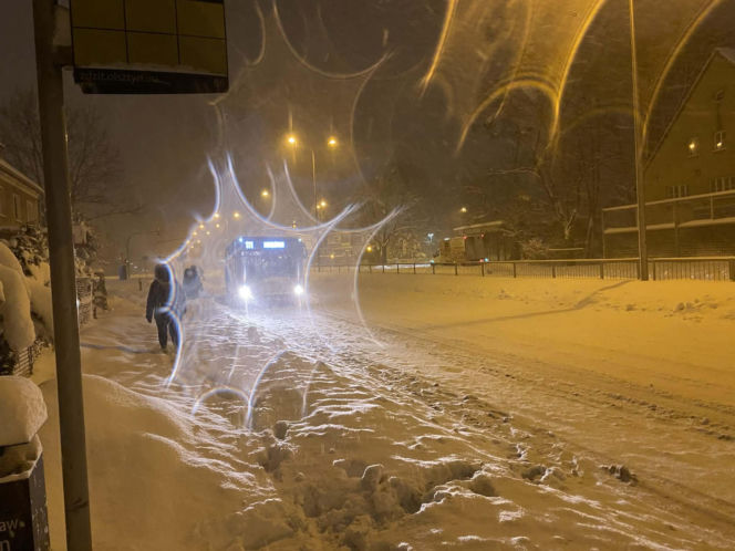 Zima w Olsztynie - 31 grudnia 2025