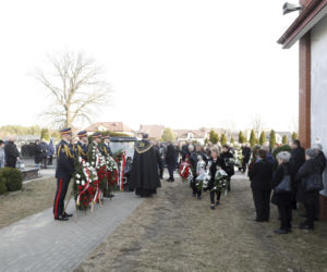 Pogrzeb fotoreportera Adama Chełstowskiego