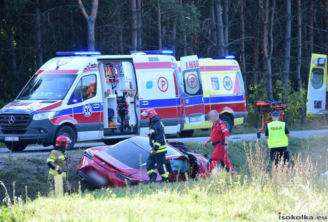 Wypadek w miejscowości Słomianka - cztery osoby nie żyją