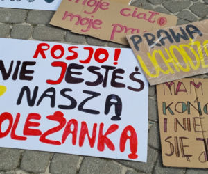 Ulicami Lublina przeszła po raz 6 Manifa. Tym razem - w geście solidarności z Ukrainą