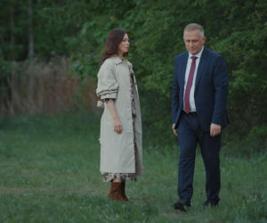 M jak miłość odc. 1946. Joanna (Dominika Sakowicz), Artur Rogowski (Robert Moskwa)